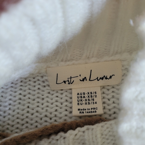 Lost In Lunar Helena Knit Turtleneck size  XS/2​ - Picture 12 of 14